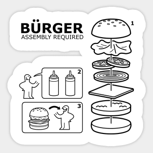 Assembly Required Sticker